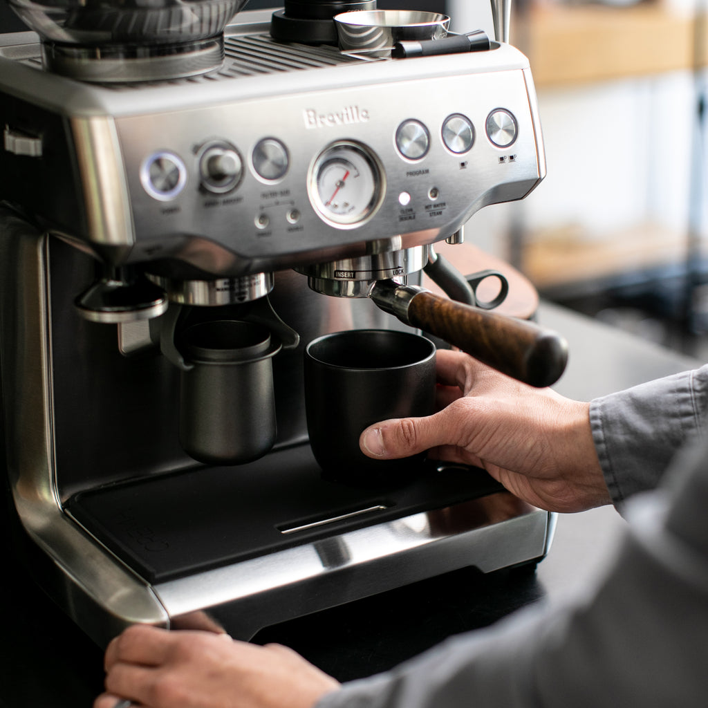 Black, Lenny mug, ceramic latte mug