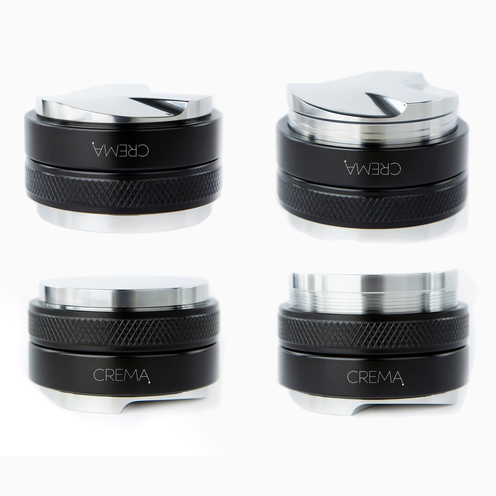 Black, Silver, Crema Coffee Products, Tamper and Distributor, Espresso tools