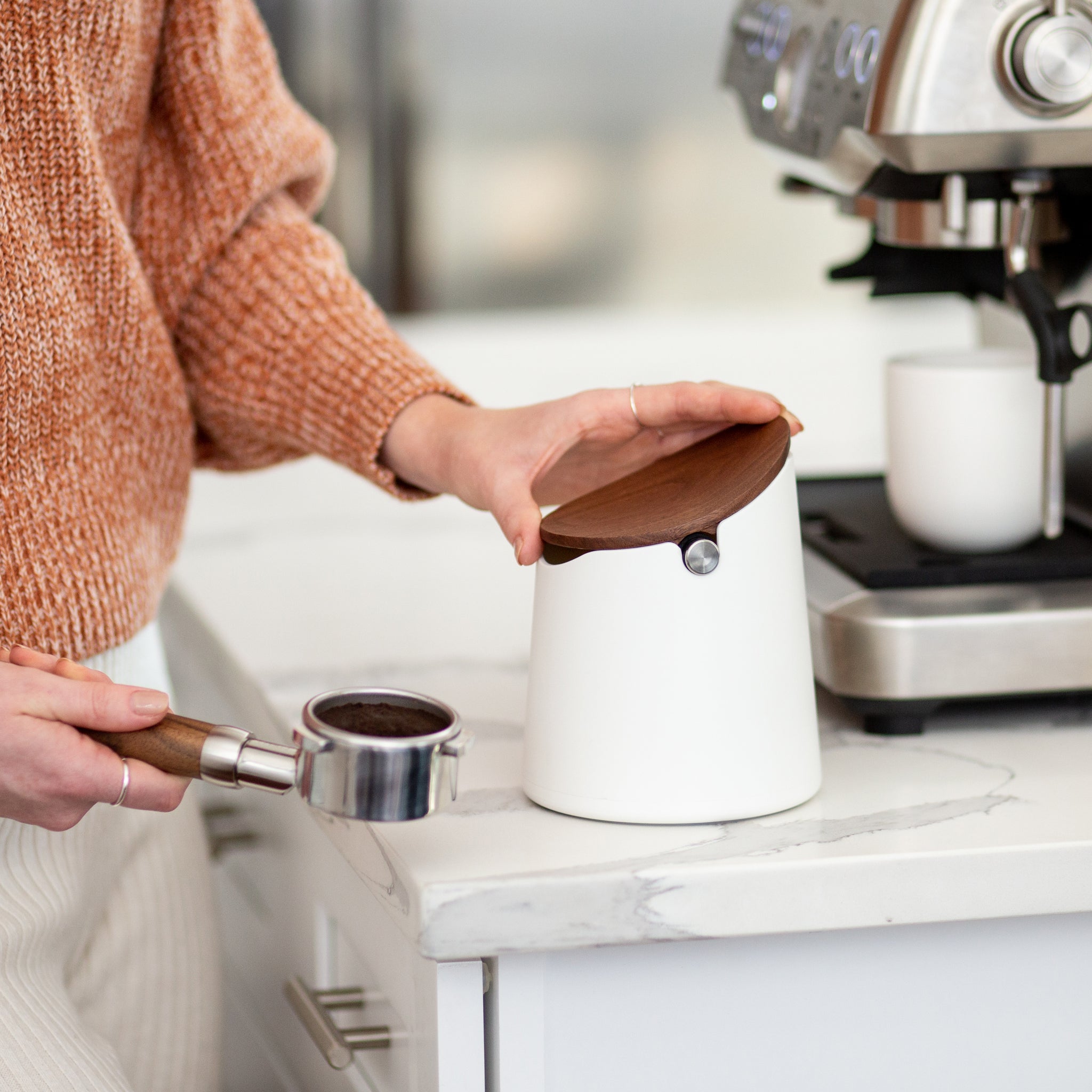 the Arc - Knock Box – Crema Coffee Products