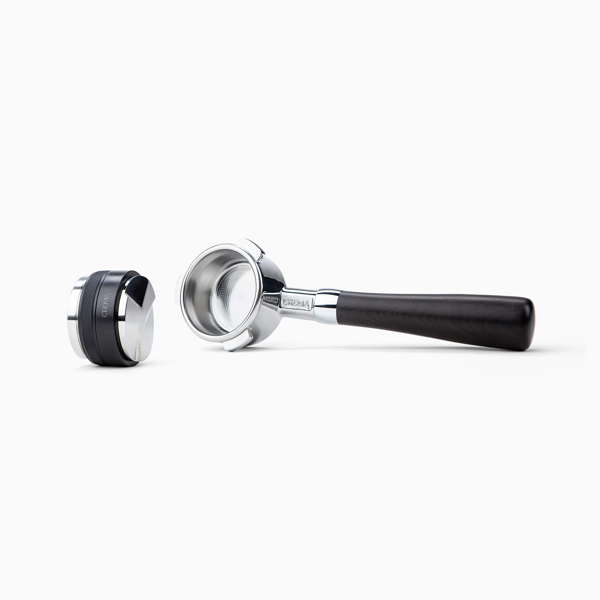 CREMA Portafilter and Tamper/Distributor