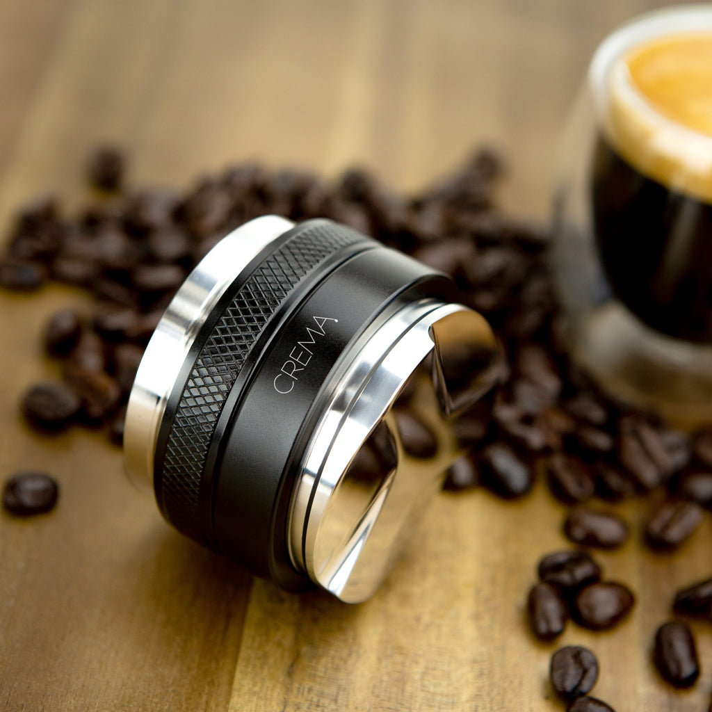 Black, Crema Coffee Products, Tamper and Distributor, Espresso tools