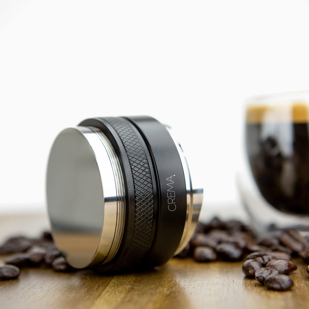 Black, Crema Coffee Products, Tamper and Distributor, Espresso tools