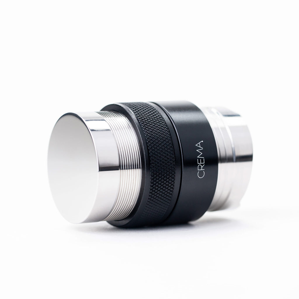 Black, flair tamper, crema coffee products