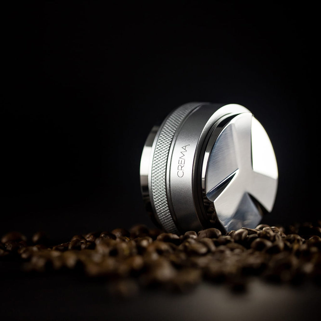 Silver, 51mm tamper, crema coffee products